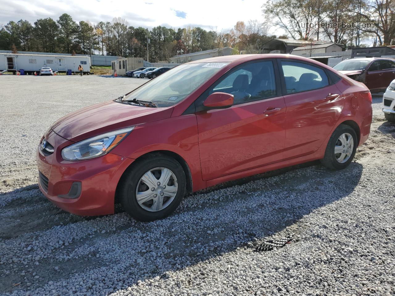 2017 Hyundai Accent Se Red vin: KMHCT4AE2HU278548