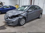 2017 Hyundai Accent Se Gray vin: KMHCT4AE2HU299500