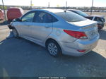 2017 Hyundai Accent Se Silver vin: KMHCT4AE2HU346279