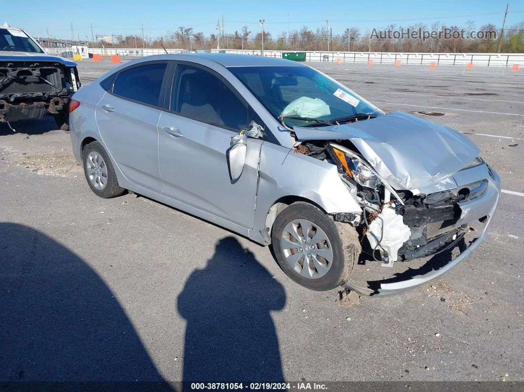 2017 Hyundai Accent Se Silver vin: KMHCT4AE2HU346279