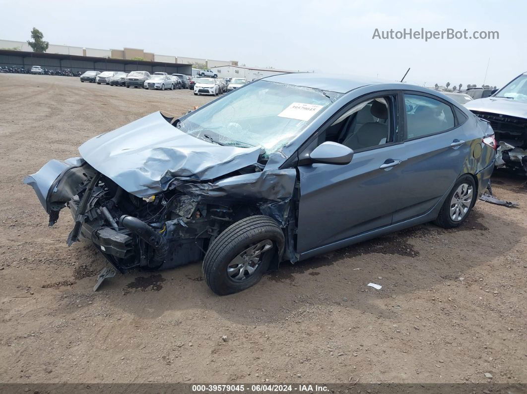 2017 Hyundai Accent Se Blue vin: KMHCT4AE2HU355676