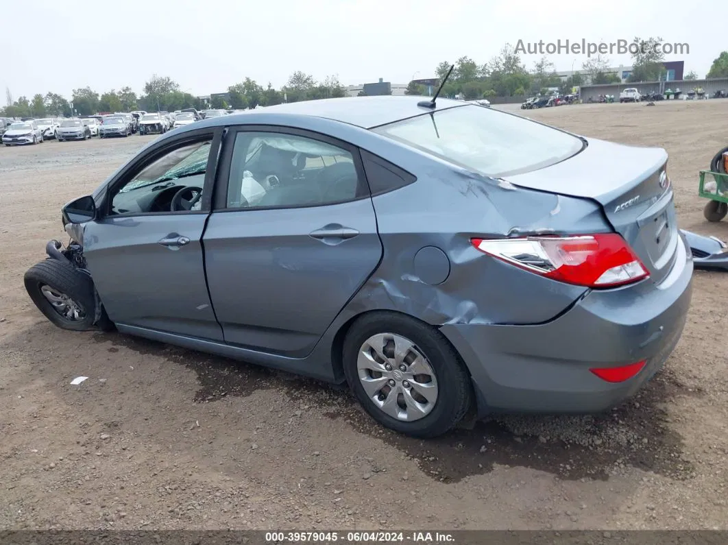 2017 Hyundai Accent Se Blue vin: KMHCT4AE2HU355676