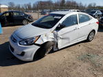 2017 Hyundai Accent Se White vin: KMHCT4AE2HU380707