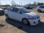 2017 Hyundai Accent Se White vin: KMHCT4AE2HU380707