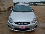 2013 Hyundai Accent Gls Silver vin: KMHCT4AE3DU501755