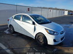 2013 Hyundai Accent Gls White vin: KMHCT4AE3DU527594