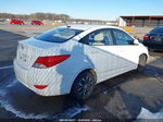 2013 Hyundai Accent Gls White vin: KMHCT4AE3DU527594