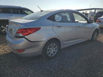 2013 Hyundai Accent Gls Silver vin: KMHCT4AE3DU542712