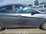 2013 Hyundai Accent Gls Gray vin: KMHCT4AE3DU548638