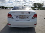 2014 Hyundai Accent Gls White vin: KMHCT4AE3EU690814