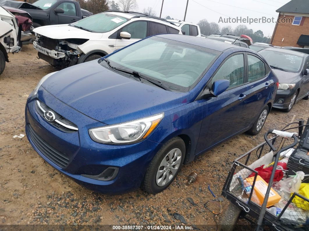 2015 Hyundai Accent Gls Blue vin: KMHCT4AE3FU793300