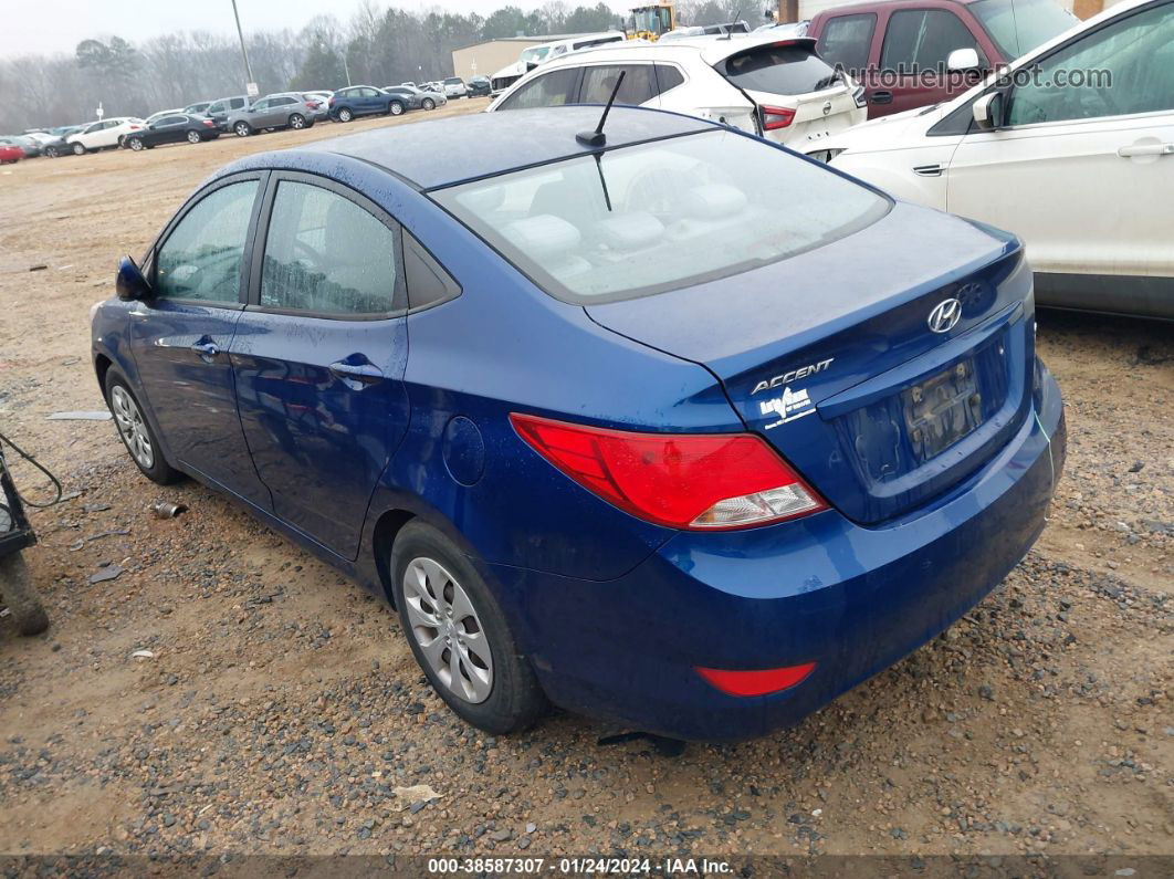 2015 Hyundai Accent Gls Blue vin: KMHCT4AE3FU793300