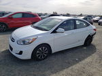 2015 Hyundai Accent Gls White vin: KMHCT4AE3FU803310