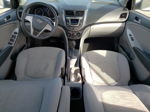 2015 Hyundai Accent Gls White vin: KMHCT4AE3FU803310