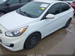 2015 Hyundai Accent Gls White vin: KMHCT4AE3FU820849