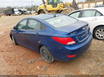 2015 Hyundai Accent Gls Blue vin: KMHCT4AE3FU831155