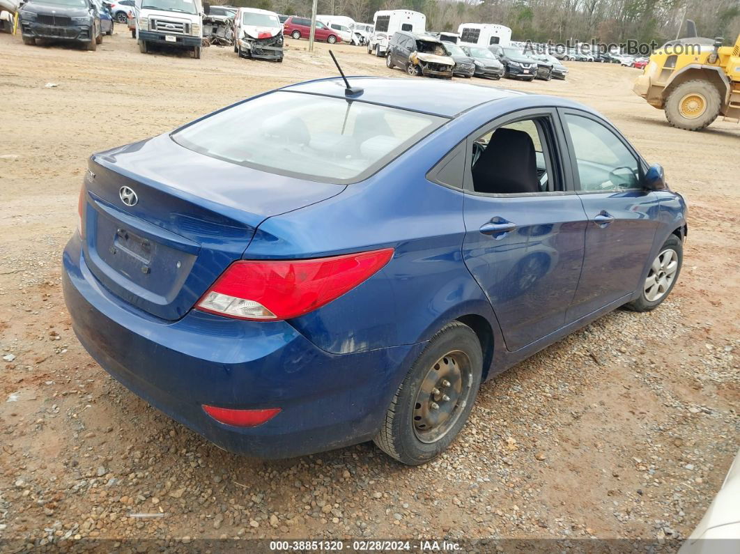 2015 Hyundai Accent Gls Blue vin: KMHCT4AE3FU831155