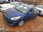 2015 Hyundai Accent Gls Синий vin: KMHCT4AE3FU831155