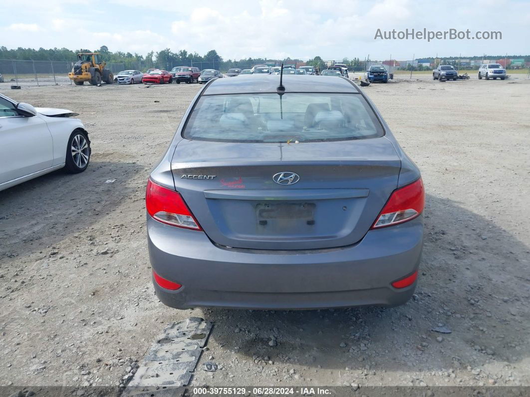 2015 Hyundai Accent Gls Серый vin: KMHCT4AE3FU846111