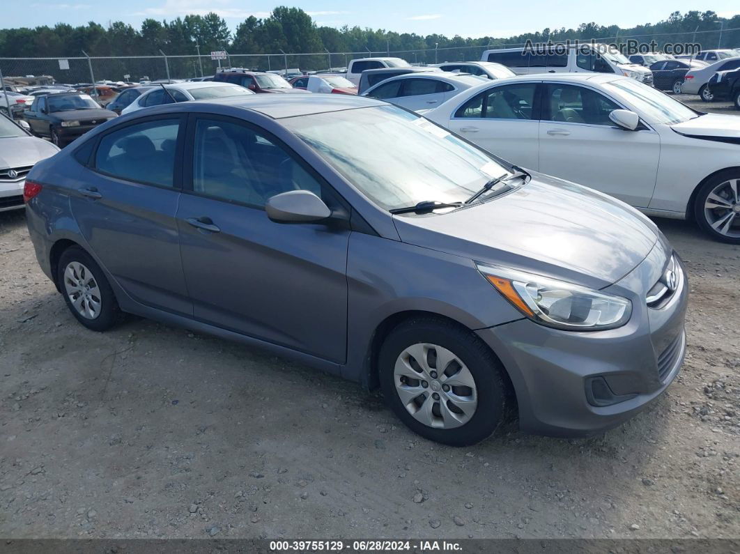 2015 Hyundai Accent Gls Gray vin: KMHCT4AE3FU846111