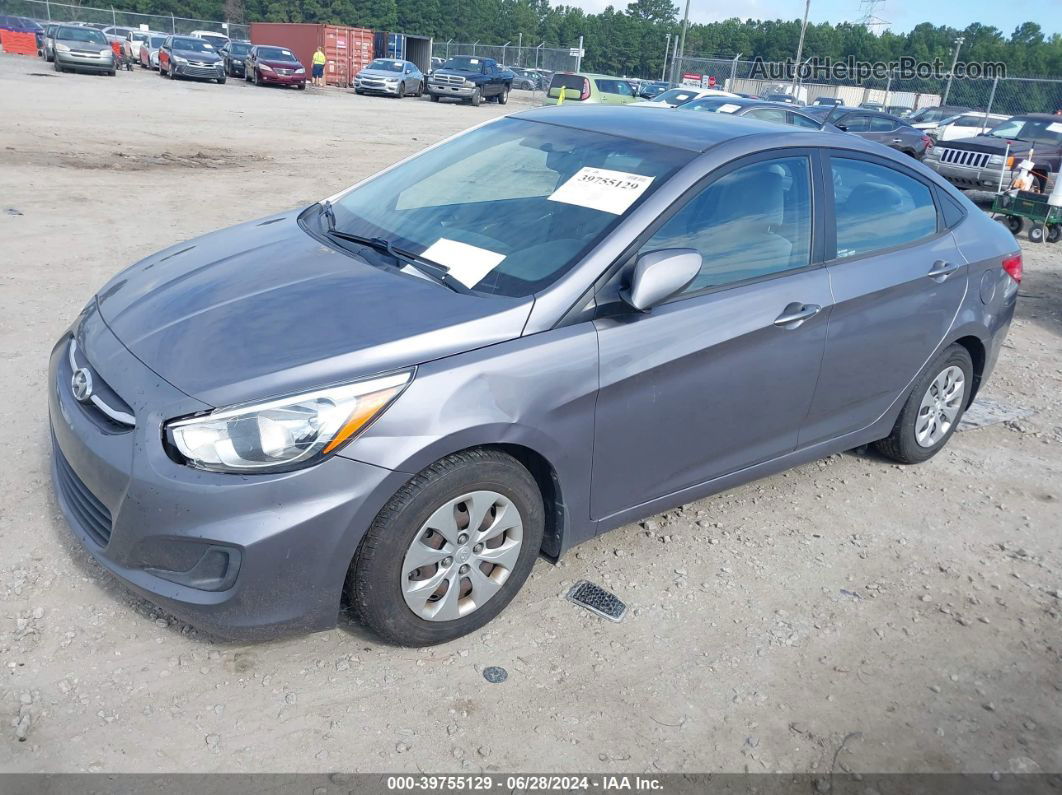 2015 Hyundai Accent Gls Gray vin: KMHCT4AE3FU846111