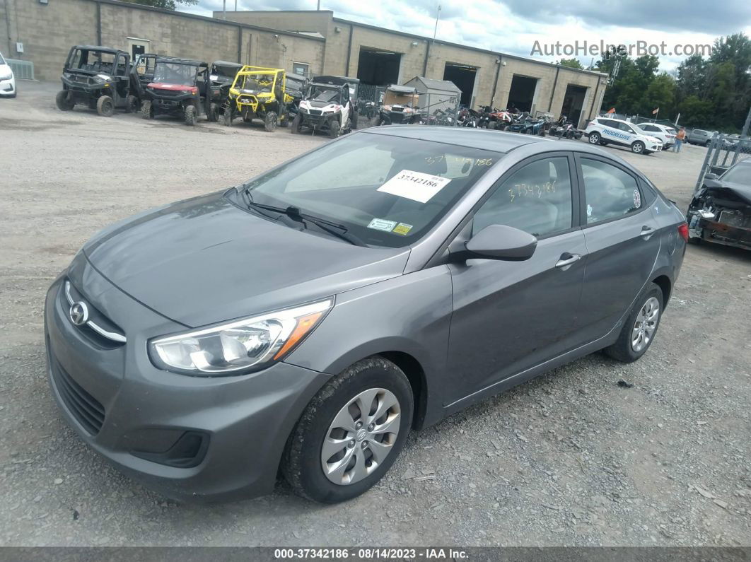 2015 Hyundai Accent Gls Gray vin: KMHCT4AE3FU850031