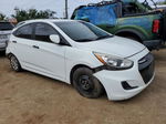 2015 Hyundai Accent Gls Белый vin: KMHCT4AE3FU852507