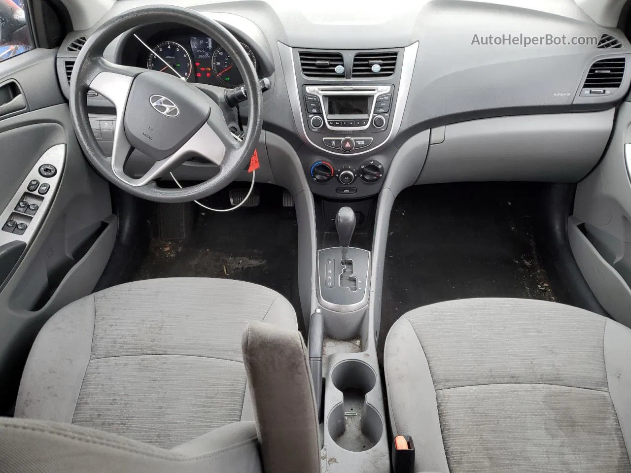 2015 Hyundai Accent Gls Красный vin: KMHCT4AE3FU857786