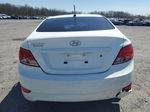 2015 Hyundai Accent Gls White vin: KMHCT4AE3FU912527