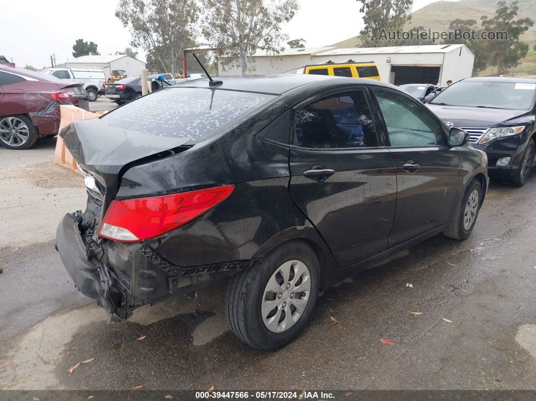 2015 Hyundai Accent Gls Black vin: KMHCT4AE3FU937251