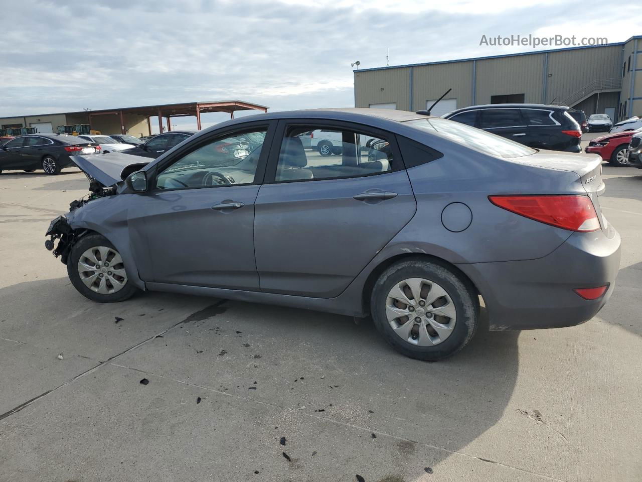 2016 Hyundai Accent Se Charcoal vin: KMHCT4AE3GU028069