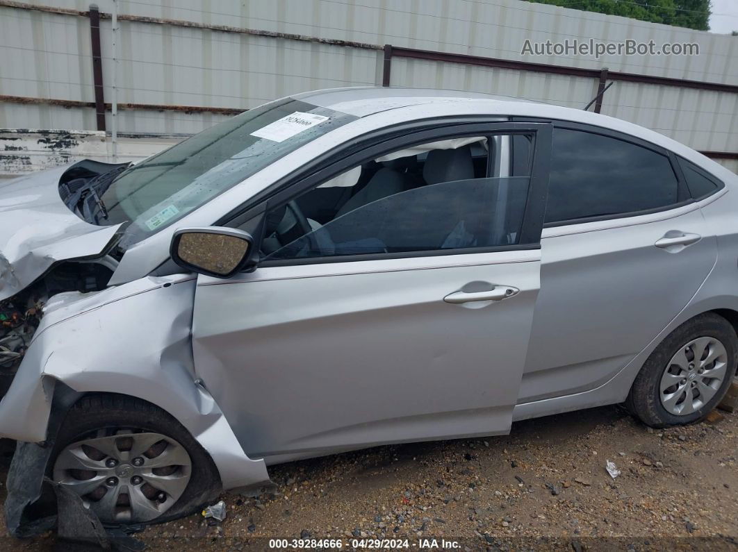 2016 Hyundai Accent Se Silver vin: KMHCT4AE3GU067728