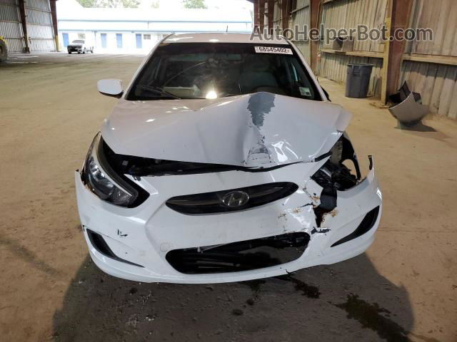 2016 Hyundai Accent Se White vin: KMHCT4AE3GU073075