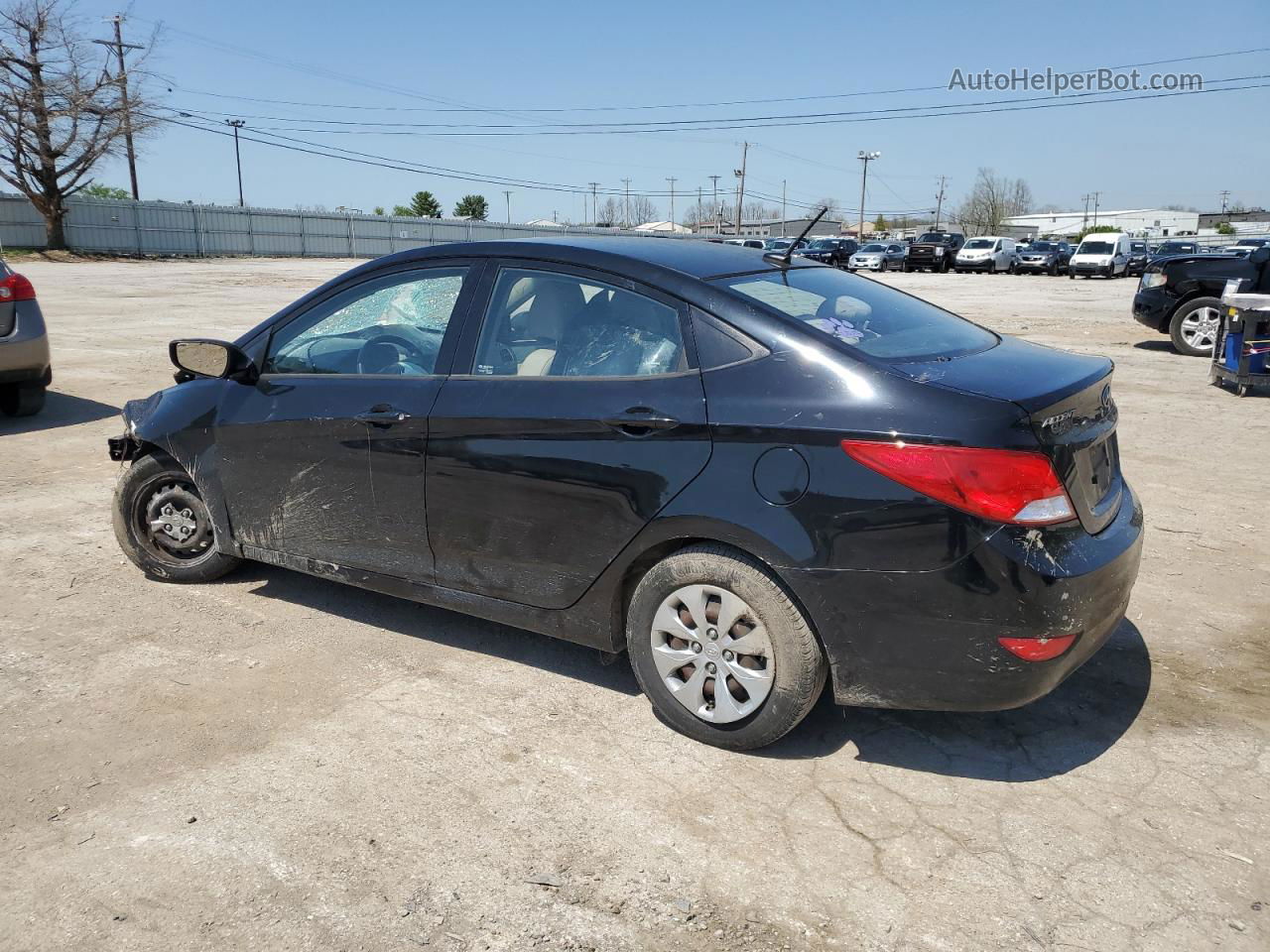 2016 Hyundai Accent Se Black vin: KMHCT4AE3GU082777