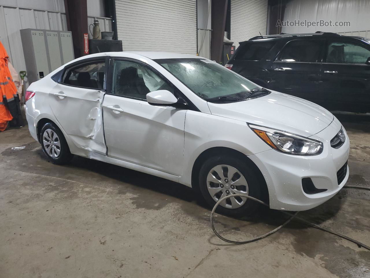 2016 Hyundai Accent Se Белый vin: KMHCT4AE3GU137485