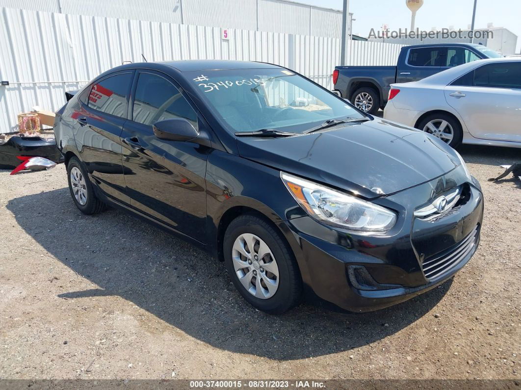 2016 Hyundai Accent Se Black vin: KMHCT4AE3GU162418