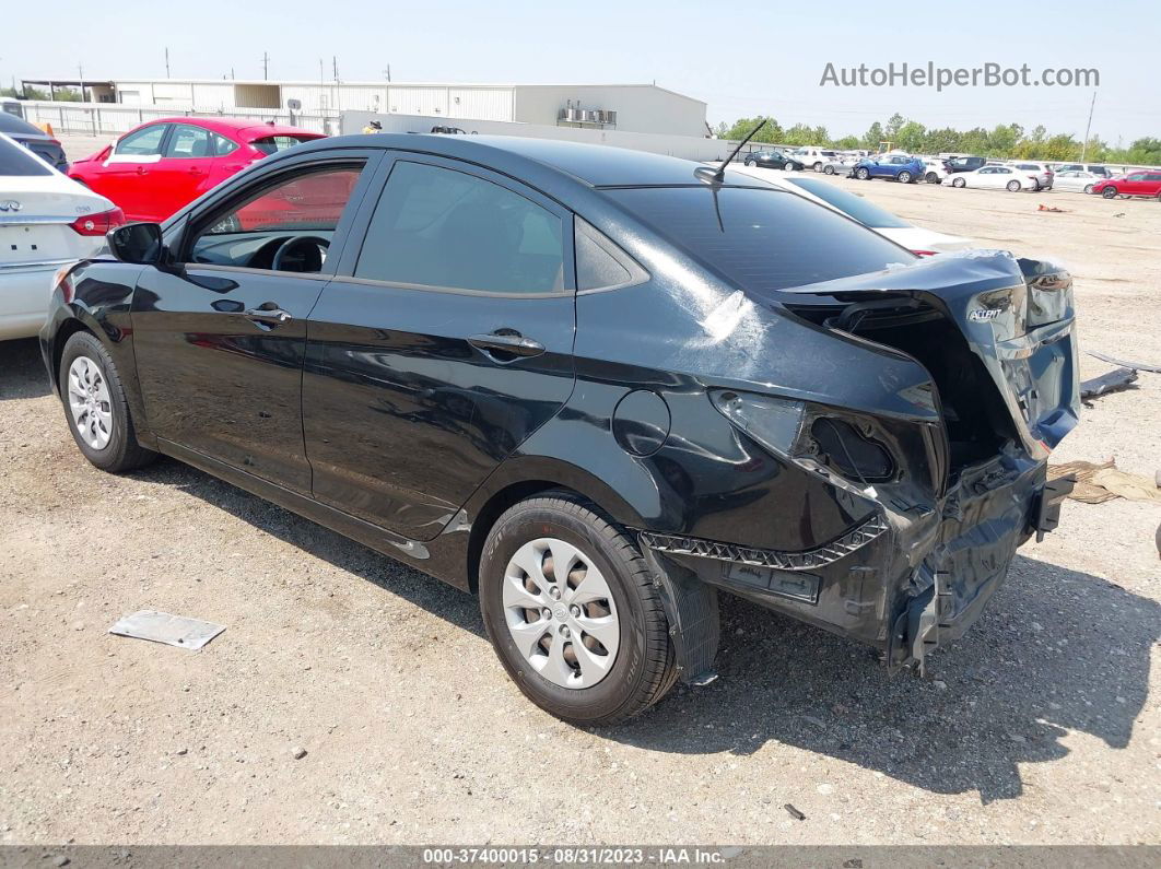 2016 Hyundai Accent Se Black vin: KMHCT4AE3GU162418