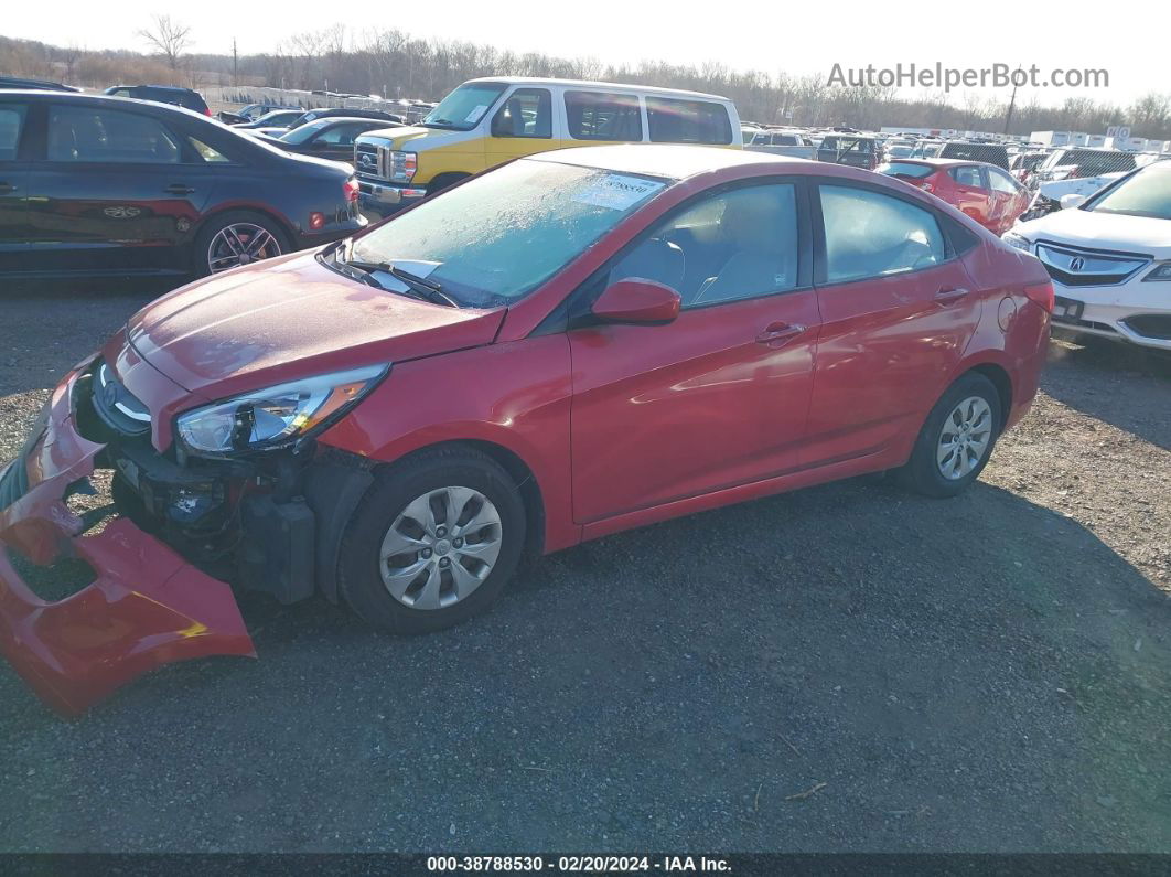 2016 Hyundai Accent Se Красный vin: KMHCT4AE3GU964760