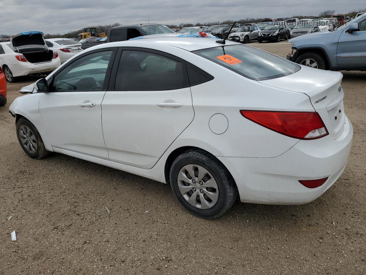 2017 Hyundai Accent Se White vin: KMHCT4AE3HU178913