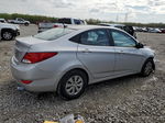 2017 Hyundai Accent Se Silver vin: KMHCT4AE3HU194822