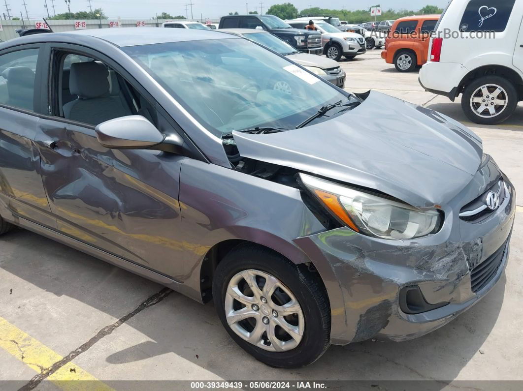 2017 Hyundai Accent Se Gray vin: KMHCT4AE3HU283225