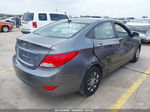 2017 Hyundai Accent Se Gray vin: KMHCT4AE3HU283225