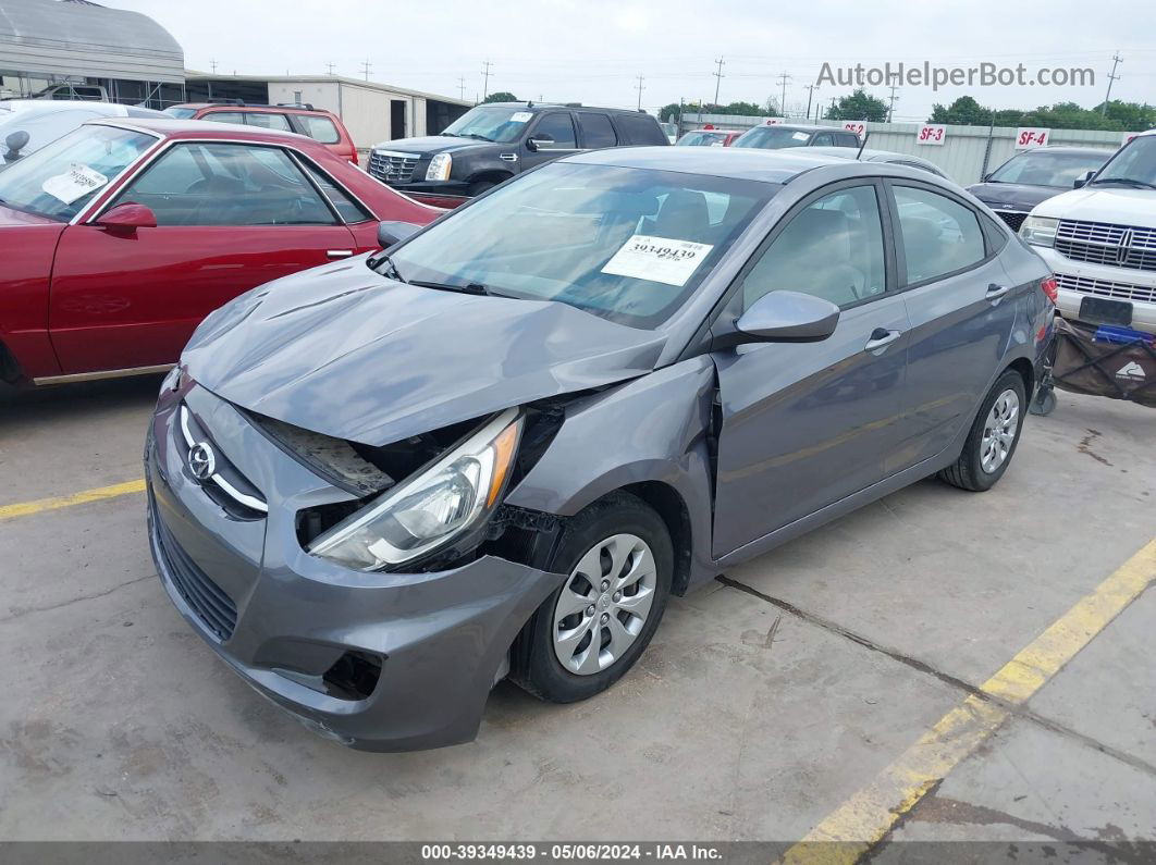 2017 Hyundai Accent Se Gray vin: KMHCT4AE3HU283225