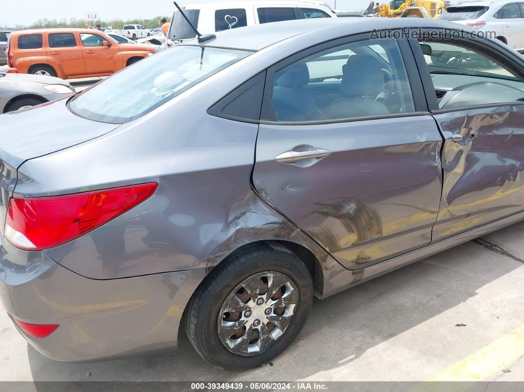 2017 Hyundai Accent Se Gray vin: KMHCT4AE3HU283225