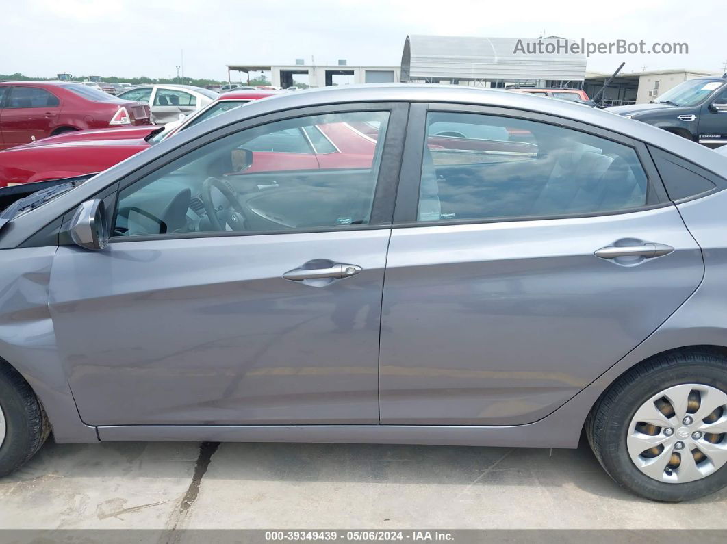 2017 Hyundai Accent Se Gray vin: KMHCT4AE3HU283225