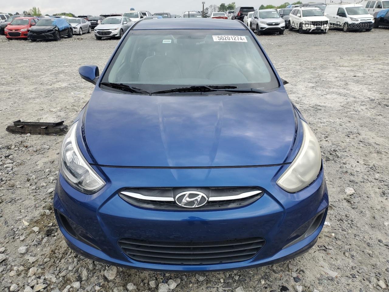 2017 Hyundai Accent Se Синий vin: KMHCT4AE3HU285069