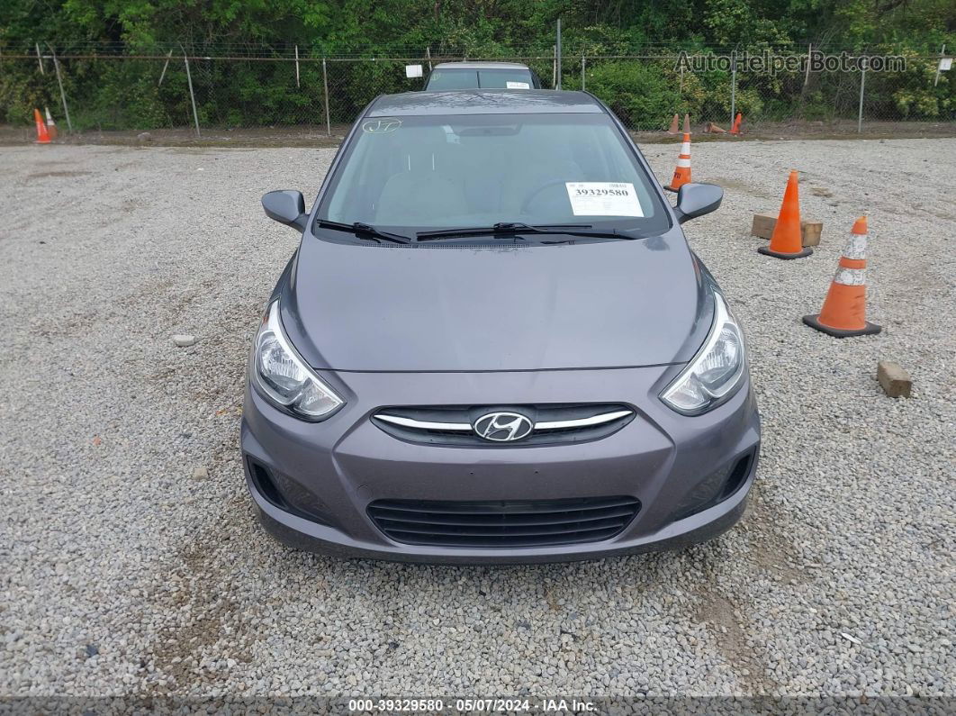 2017 Hyundai Accent Se Gray vin: KMHCT4AE3HU316093