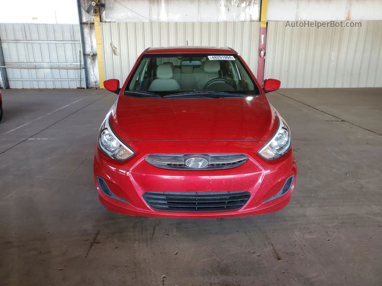 2017 Hyundai Accent Se Red vin: KMHCT4AE3HU349577