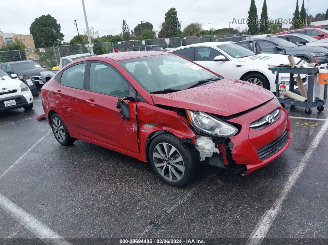 2017 Hyundai Accent Value Edition Red vin: KMHCT4AE3HU360174