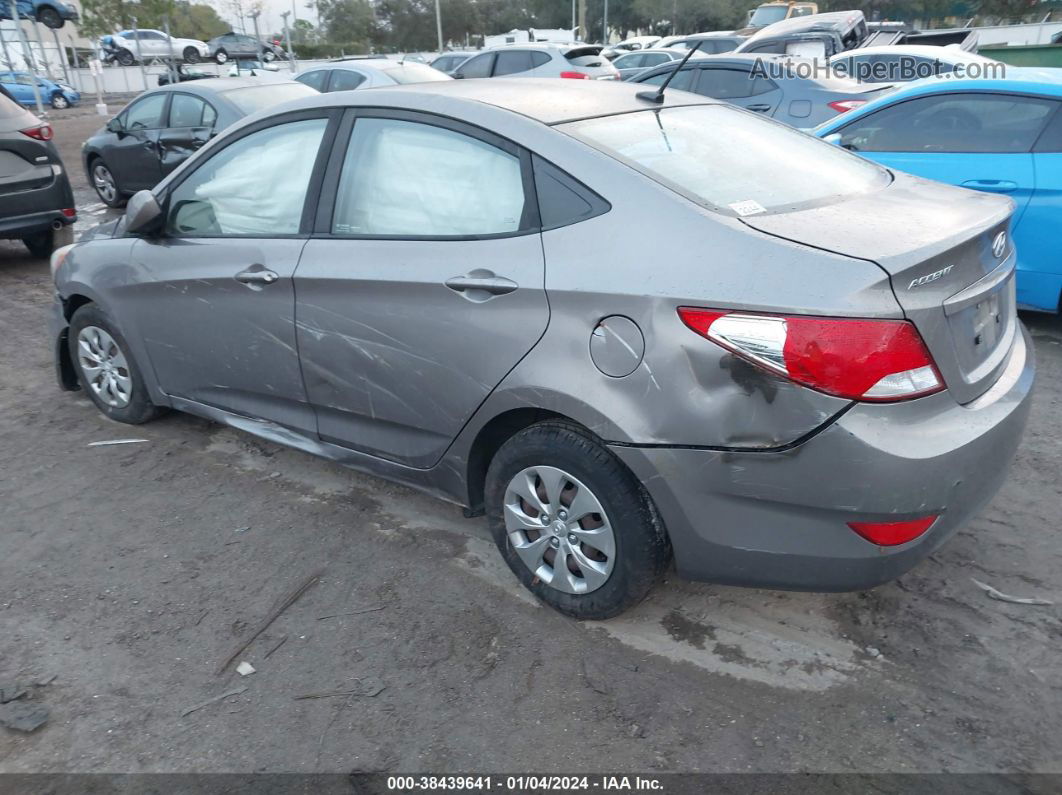 2017 Hyundai Accent Se Gray vin: KMHCT4AE3HU380182